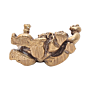 Mini Brass Gaj Lakshmi Idol for Home Temple, Vastu & Gift BH12440