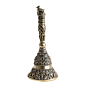Brass Pooja Bell | Handcrafted Brass Ghanti for Temple & Home Mandir, BH11879