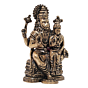 Mini Brass Narasimha Idol for Home Temple & Gift BH12381