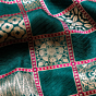 Chowkadi Gul Handwoven Banarasi Saree in Green