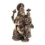 Mini Brass Narasimha Idol for Home Temple & Gift BH12381