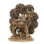 Brass Kamdhenu Cow Idol for Home Temple, Vastu & Gift BH12447