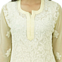 White Chikankari Kurti 