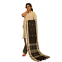 Authentic Kotpad Cotton Dupatta | Brown & Beige Tribal Motifs | Handwoven Odisha