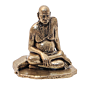 Mini Brass Swami Samarth Idol for Home Temple & Gift BH12435