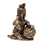 Mini Brass Laddu Gopal Idol for Home Temple & Gift BH12436