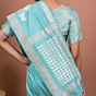 Pichhwai Handwoven Banarasi Saree