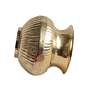 Brass Pot Small Decorative Brass Kalash Pot for Home Temple & Pooja Decor BH11837