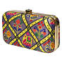 Block-Print Clutch for Women