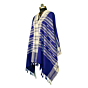 Authentic Kotpad Handloom Cotton Dupatta | Natural Dyed Tribal Weave | Indigo Blue Dupatta with White Traditional Motifs | Handwoven by Koraput Artisans