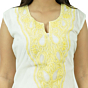 Net Fabric Chikankari Kurti 
