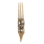 Brass Hair Pin | Traditional Brass Juda Pin for Women Hair Styling, BH11841