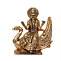 Brass Brahmani Maa Idol for Pooja & Home Temple BH11910