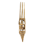 Brass Hair Pin | Traditional Brass Juda Pin for Women Hair Styling, BH11841