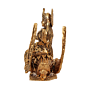 Brass Brahmani Maa Idol for Pooja & Home Temple BH11910