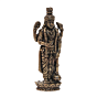 Mini Brass Vishnu Idol for Home Temple, Office & Gift, BH12393