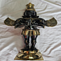 Handcrafted Brass Garud Ji Statue