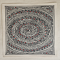 Handcrafted Mandala Madhubani Painting