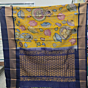 Handcrafted Pen Kalamkari Saree I Yellow