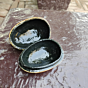 Handcrafted Kashmiri Paper Mache Rabbit Trinket Box| Yellow