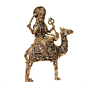 Goddess Dasha Maa Brass Murti for Home Temple, Puja & Spiritual Decor BH11984