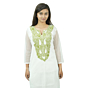 Net Fabric Chikankari Kurti 