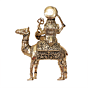 Goddess Dasha Maa Brass Murti for Home Temple, Puja & Spiritual Decor BH11984