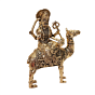 Goddess Dasha Maa Brass Murti for Home Temple, Puja & Spiritual Decor BH11984