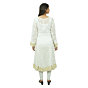 Viscose White  Design Frock 