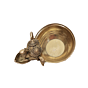 Brass Diya Oil Lamp for Pooja Traditional Brass Divi Deepak BH11264