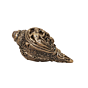 Brass Vishnu Shankh Sacred Brass Conch for Puja, Home Temple & Spiritual Decor BH11930