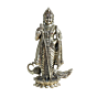 Brass Kartikeya Idol | Lord Murugan Brass Statue for Home Temple & Pooja Decor BH11365