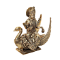 Goddess Brahmani Maa Brass Murti for Home Temple, Puja & Spiritual Decor BH11944