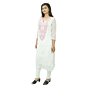Net Fabric Chikankari Kurti 