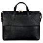 Leather Full Grain Natural Leather Laptop Messenger Shoulder Bags For Men And Women Office Use