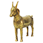 Brass Goat Statue KBH08795
