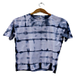 Stylish Tie-Dye T-Shirt |Navy Blue | 100% Cotton | Size XL
