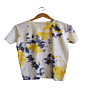 Stylish Tie-Dye T-Shirt |White | 100% Cotton | Size S