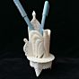 Bone Carved Pen Stand 