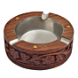 Wooden Cigarette Ashtray Handmade 