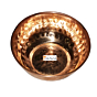 Prisha India Craft Hammered Omega Copper Serving Bowl  320 ML  Set of 5