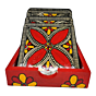 Red Flower Painting Coaster