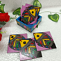 Meen Painting Coaster set of 6