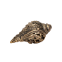 Brass Vishnu Shankh Sacred Brass Conch for Puja, Home Temple & Spiritual Decor BH11930