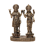 Brass Vishnu Lakshmi Standing Idol  Goddess Lakshmi & Lord Vishnu Brass Murti for Home Temple & Puja BH11981