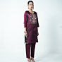 Farah Brown Ethnic Suit