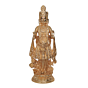 Brass Purshottam Maharaj Idol for Home Temple BH11269