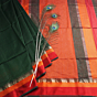 MAHESHWARI MULTI COLOUR TEMPLE BORDER SAREE