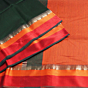 MAHESHWARI MULTI COLOUR TEMPLE BORDER SAREE