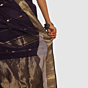 Royal Purple Maheshwari Handloom Saree with Classic Gold Zari Border